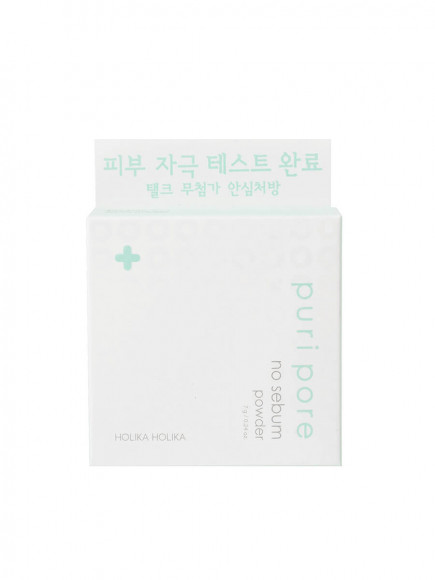 Рассыпчатая пудра для лица Holika Holika матирующая - Puri Pore No Sebum Powder Рассыпчатая пудра для лица Holika Holika матирующая - Puri Pore No Sebum Powder