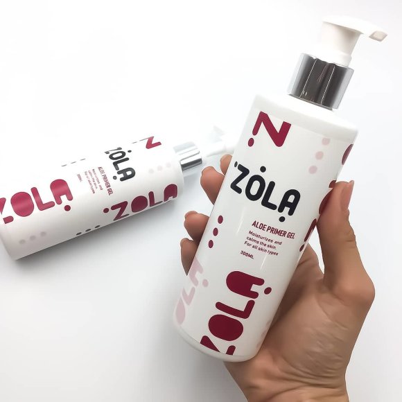 Гель основа под макияж Zola увлажняющий - Aloe Primer Gel, 300 мл