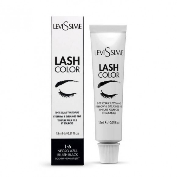 Краска для бровей и ресниц Levissime Lash Color №1-6 Иссиня-черный, 15 мл Краска для бровей и ресниц Levissime Lash Color №1-6 Иссиня-черный, 15 мл