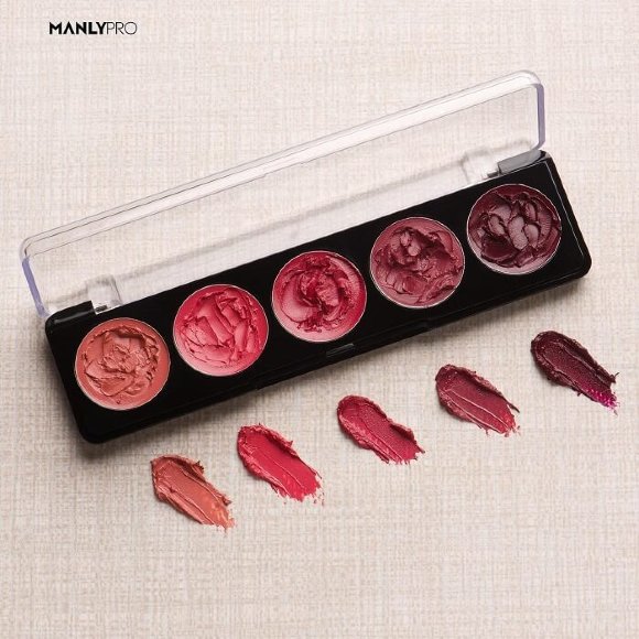 Палитра помад Manly PRO П17 матовая 5 оттенков Палитра помад Manly PRO П17 матовая 5 оттенков