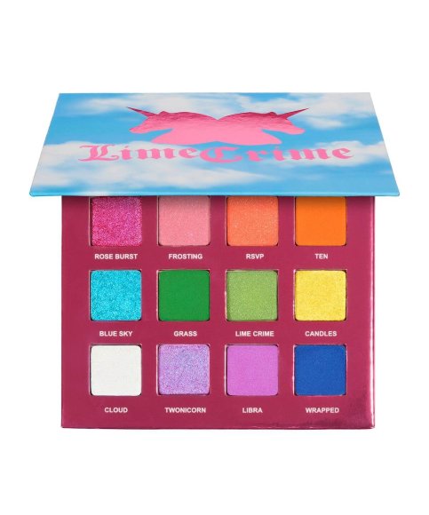 Палетка теней Lime Crime 10th Birthday Shadow Palette