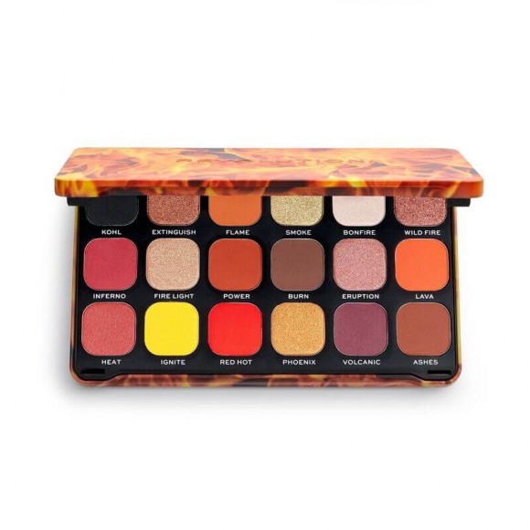 Палетка теней Makeup Revolution Forever Flawless - Fire
