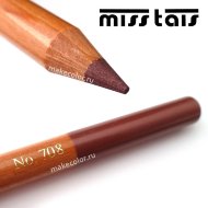 Карандаш для глаз Miss Tais (Чехия) №708 коричневый перламутровый Карандаш для глаз Miss Tais (Чехия) №708 коричневый перламутровый