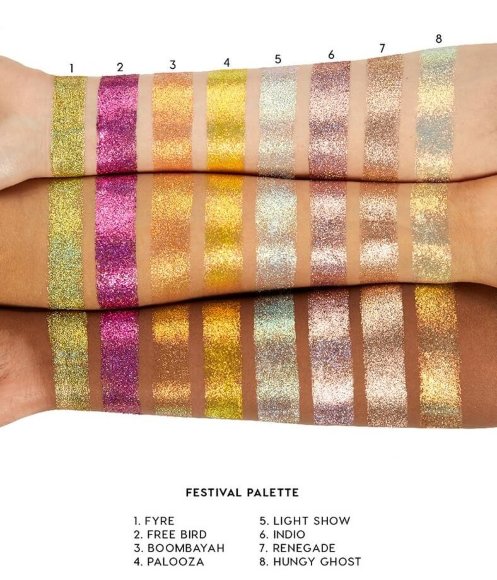 Глиттер пигмент для век ColourPop - Renegade - Pressed Glitter