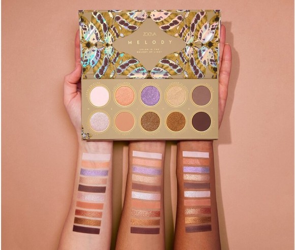 [Уценка] Палетка теней Zoeva - Melody - 10 цветов [Повреждение при транспортировке]