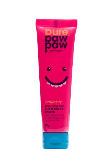 Бальзам для губ Pure Paw Paw восстанавливающий - Ointment Strawberry с ароматом клубники, 25г
