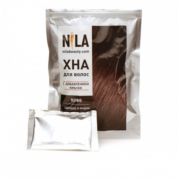 Хна для волос NILA - Кофе, 100 гр