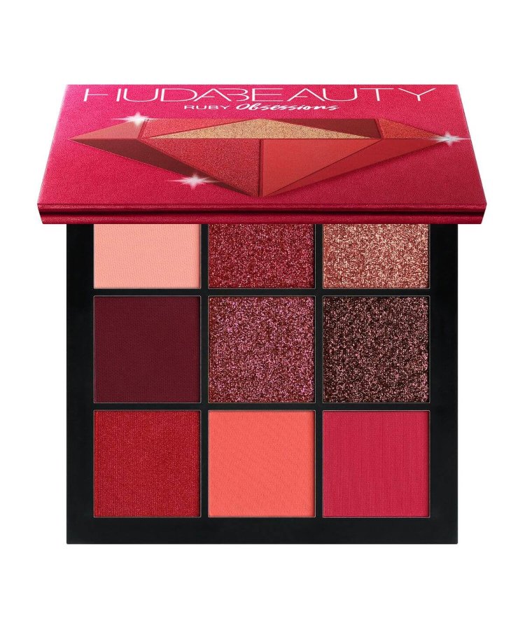 Палетка теней Huda Beauty - Ruby Obsessions Palette купить, цена ...