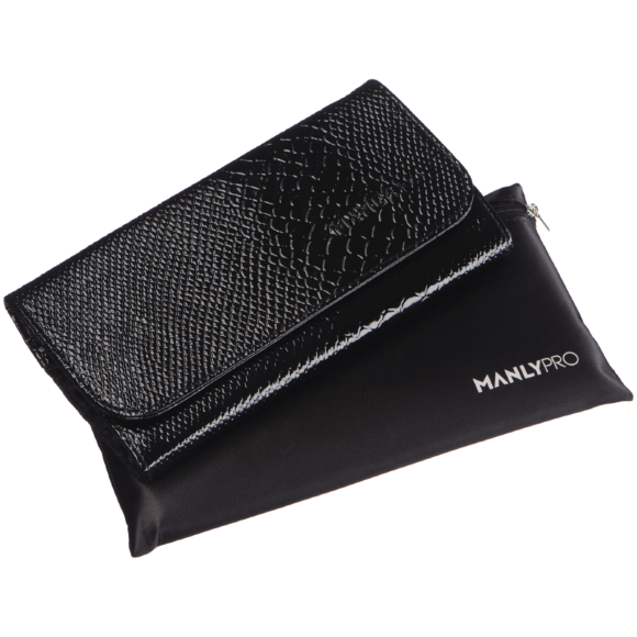 Профессиональный набор кистей Manly Pro чехол рептилия - КН10, 10 шт Профессиональный набор кистей Manly Pro чехол рептилия - КН10, 10 шт