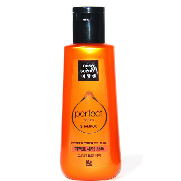 Шампунь для волос Mise en Scene питательный, для поврежденных волос - Perfect Serum Shampoo, 140 мл