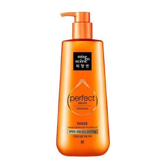 Кондиционер для поврежденных волос Mise en Scene питательный - Perfect Serum Rinse, 680 мл