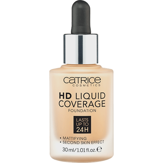 Тональная основа CATRICE HD Liquid Coverage Foundation 035 Natural Beige