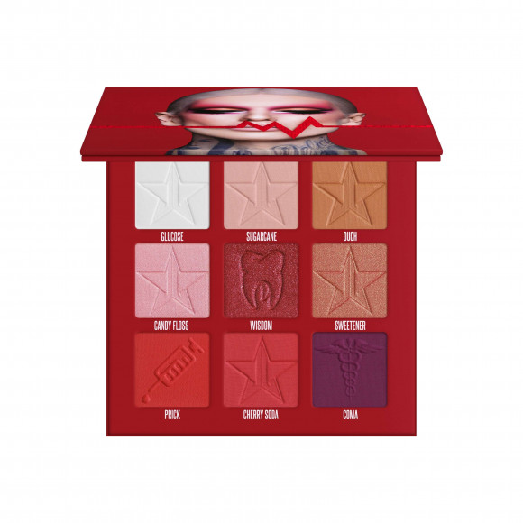 Палетка теней Jeffree Star Cosmetics - Blood Sugar Mini Palette