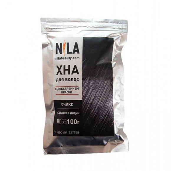 Хна для волос NILA - Оникс, 100 гр