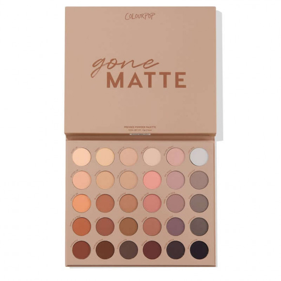 Палетка теней ColourPop - Gone Matte