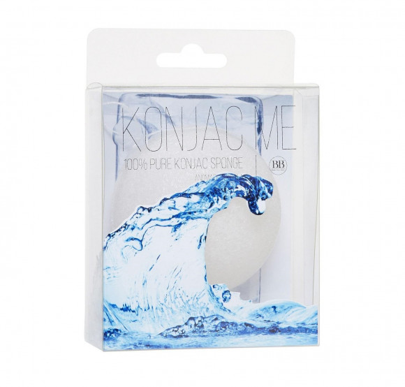 Спонж конняку для умывания Beauty Bar натуральный - Konjac Sponge Natural Спонж конняку для умывания Beauty Bar натуральный - Konjac Sponge Natural