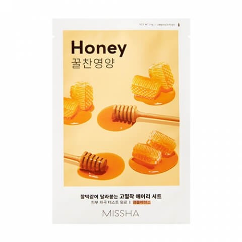 Тканевая маска для лица Missha с экстрактом меда - Airy Fit Sheet Mask (Honey)
