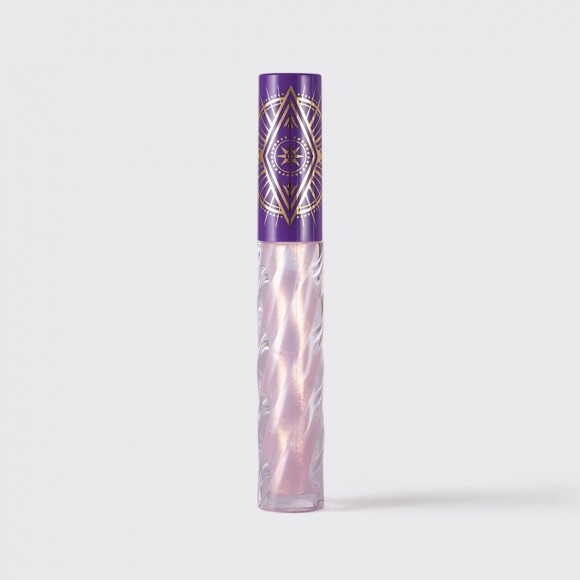 Блеск для губ VIVIENNE SABO - Cristal - тон 02 полупрозрачный светло-сиреневый с золотистым мелким глиттером