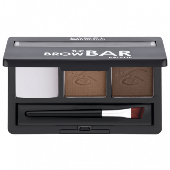 Набор для бровей Lamel Professional тени и воск - The Brow Bar Palette, тон 403