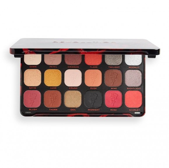 Палетка теней Makeup Revolution Forever Flawless - Midnight Rose