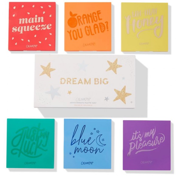 Набор 6 палеток теней ColourPop - Dream Big Набор 6 палеток теней ColourPop - Dream Big