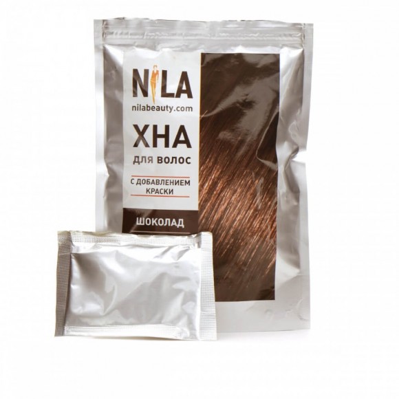 Хна для волос NILA - Шоколад, 100 гр