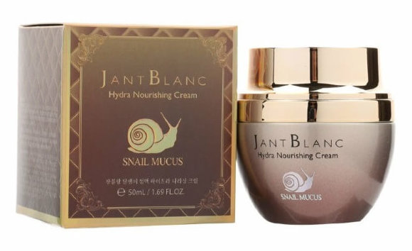 Крем для лица Jant Blanc с муцином улитки - Snail Mucus Hydra Nourishing Cream, 50 мл