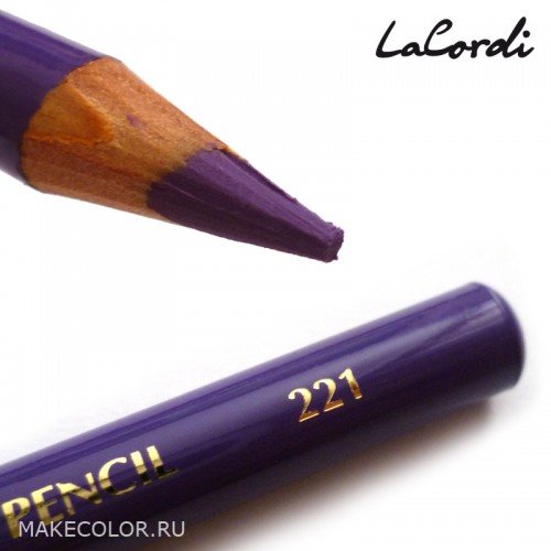 Карандаш для глаз LaCordi №221 Королевский фиолетовый