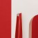 Пинцет для бровей STALEKS Pro TE-11/3r - Expert широкие скошенные кромки, красный