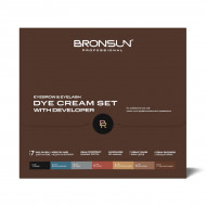 [Повреждение упаковки] Набор крем-красок для бровей и ресниц BRONSUN с оксидантом - Лимитированная серия