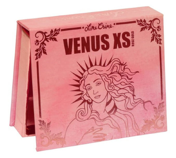 Палетка теней Lime Crime Venus XS Rose Gold