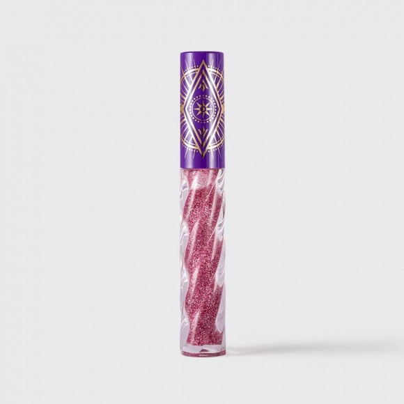 Блеск для губ VIVIENNE SABO - Cristal - тон 06 прозрачный с темно-розовым глиттером