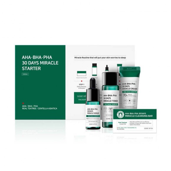 Мининабор Some By Mi для проблемной кожи - AHA-BHA-PHA 30 Days Miracle Starter