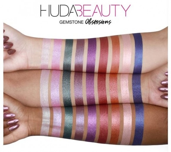 [Уценка] Палетка теней Huda Beauty - Gemstone Obsessions Palette [Повреждение при транспортировке]