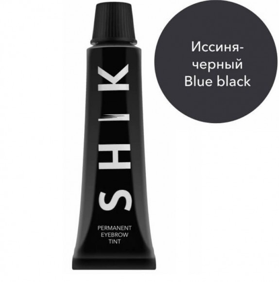 Краска для бровей и ресниц Shik - Иссиня-чёрный - Permanent eyebrow tint