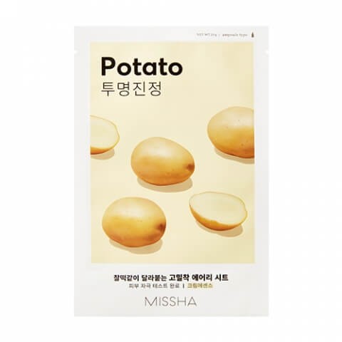 Тканевая маска для лица Missha с экстрактом картофеля - Airy Fit Sheet Mask (Potato)