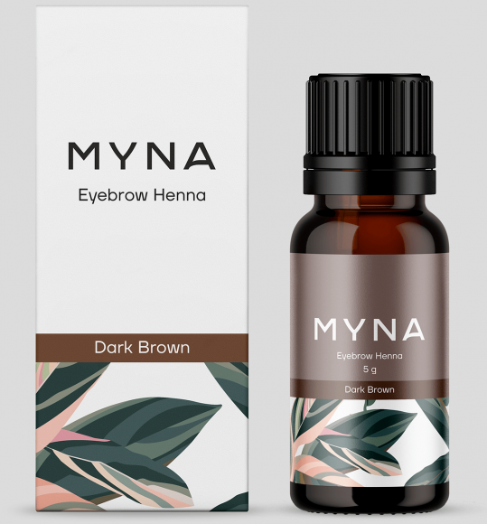 Хна для бровей MYNA - Dark Brown