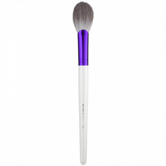 Кисть веерная для румян, коррекции, хайлайтера Manly Pro средняя многофункциональная - К66