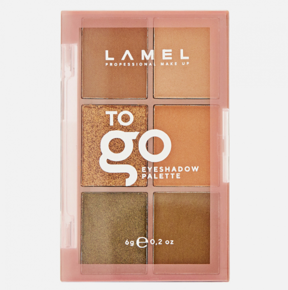Набор теней для век Lamel Professional - To Gо Eyeshadow Palette, тон 403 