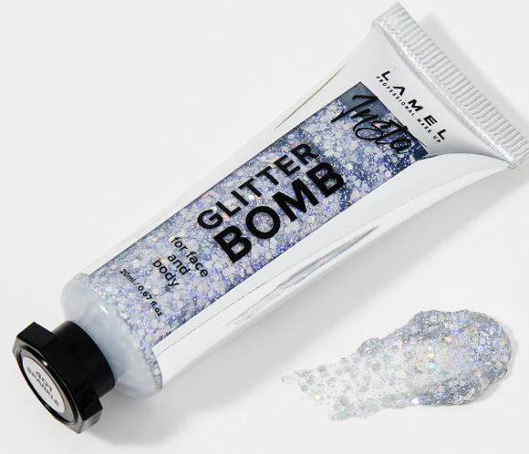 [Истекающий срок годности ] Жидкий глиттер для век Lamel Professional - INSTA Glitter Bomb, тон 401