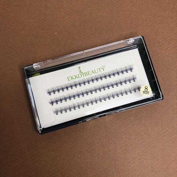 Пучки ресниц Ekko Beauty - 8 мм Пучки ресниц Ekko Beauty - 8 мм