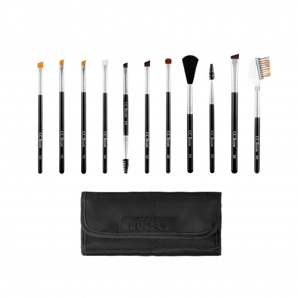 Набор кистей для бровей CC Brow Professional 11 шт