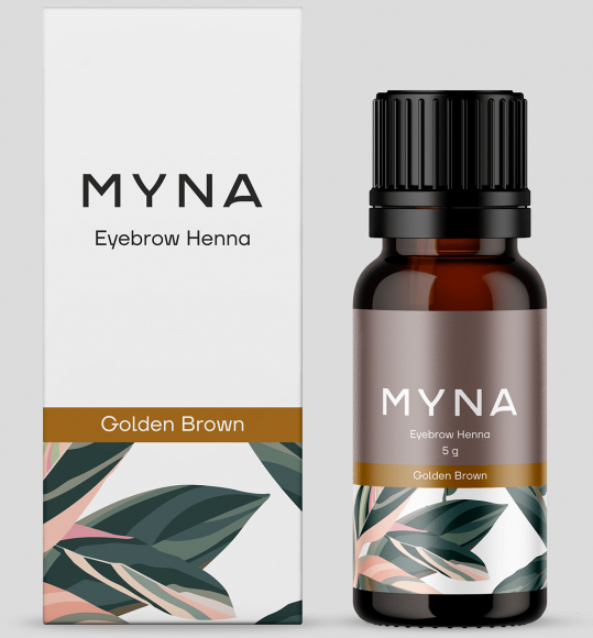 Хна для бровей MYNA - Golden Brown