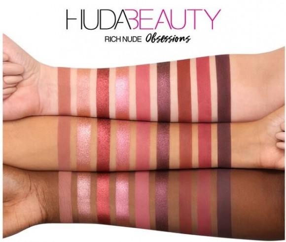 [Уценка] Палетка теней Huda Beauty - Rich Nude Obsessions [Повреждение при транспортировке] 2