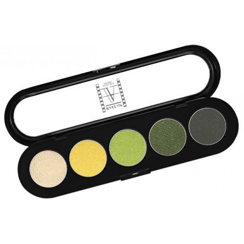 Палетка теней Make-Up Atelier Paris - T08 золотисто-зеленые тона