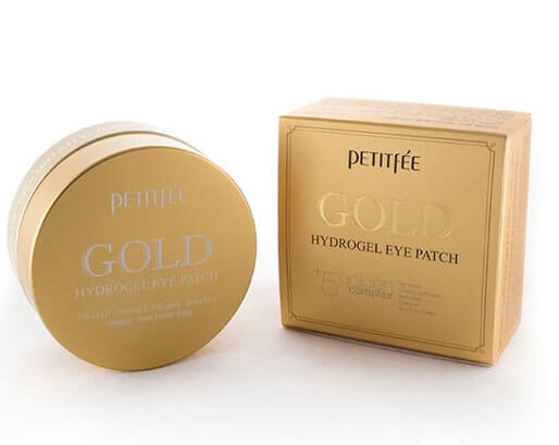 Патчи гидрогелевые для век Petitfee с золотом Gold Hydrogel Eye Patch