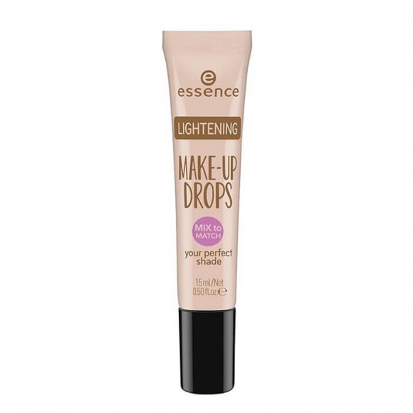 Корректор цвета тональной основы Essence - Make-Up Drops - 02 Lightening