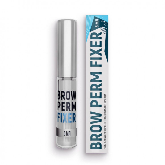 Гель для долговременной укладки бровей Innovator Cosmetics - BROW PERM FIXER, 5 мл