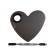 Палитра для смешивания Pro VG - Silver Heart + шпатель (металл)