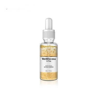 Эссенция для лица антивозрастная WellDerma с золотом - G Plus Moisturizing 24k Gold Essence
